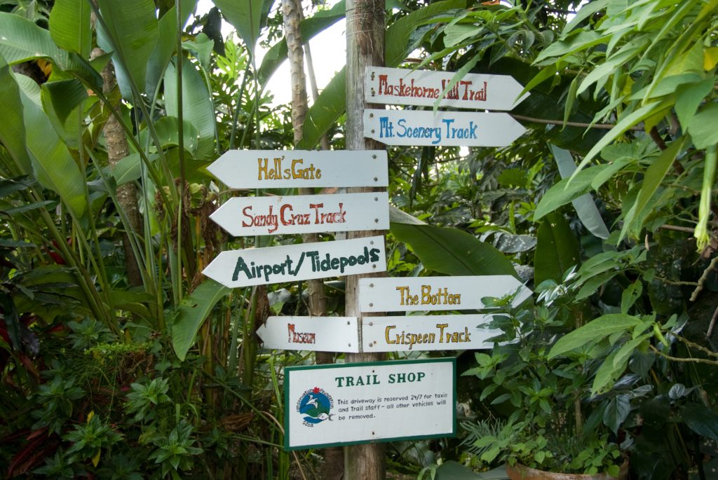 Land exploration in Saba