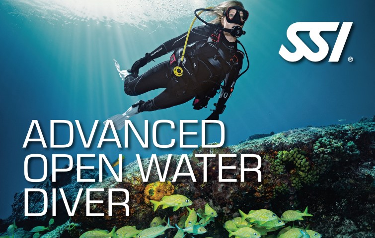 SSI Certification Card for Advanced Open Water Diver